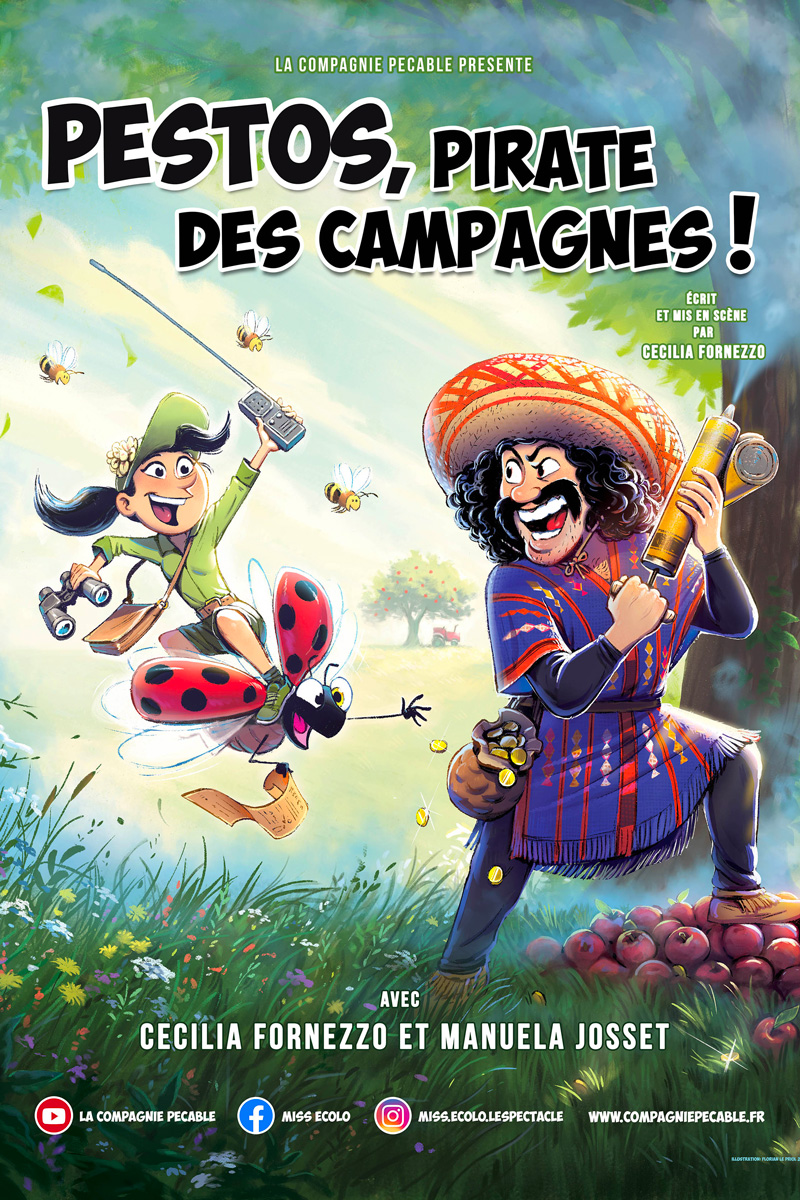 Affiche Pestos, pirate des campagnes