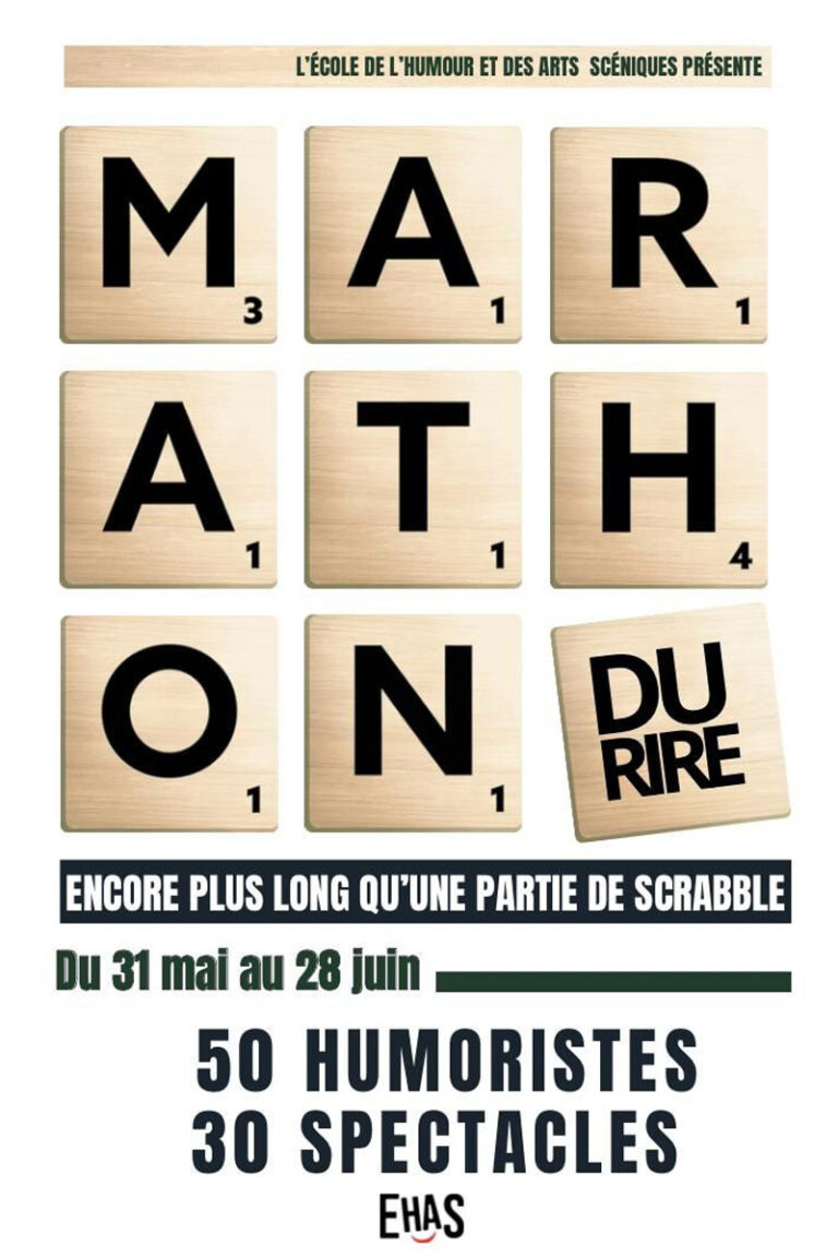 Affiche Marathon du rire