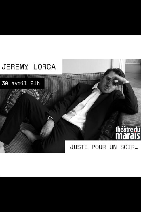 Affiche Jérémy Lorca
