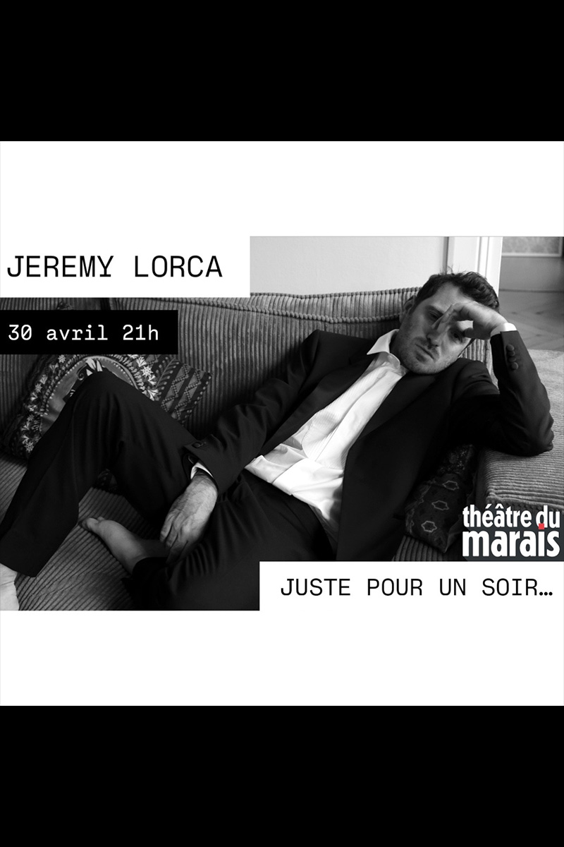 Affiche Jérémy Lorca