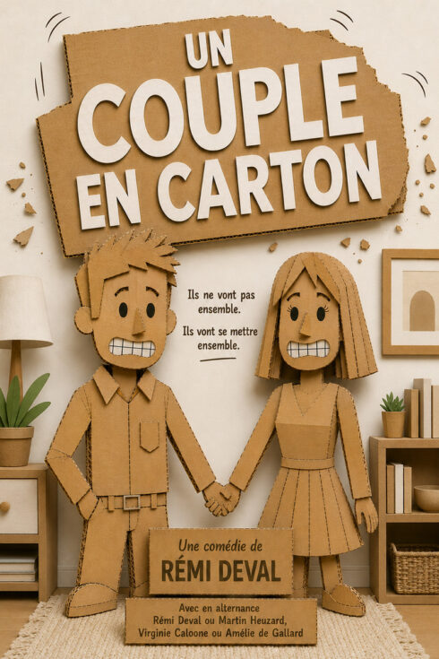 Affiche Un Couple en carton