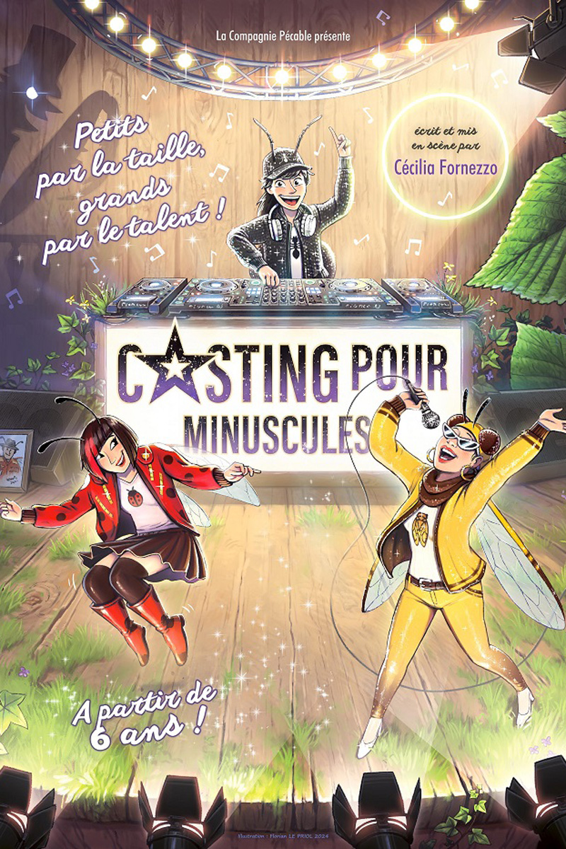 Affiche Casting pour minuscules