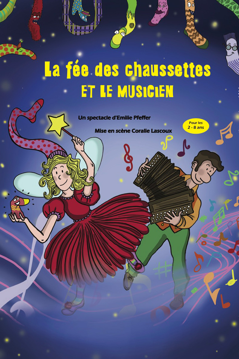 Affiche La Fée des chaussettes et le musicien